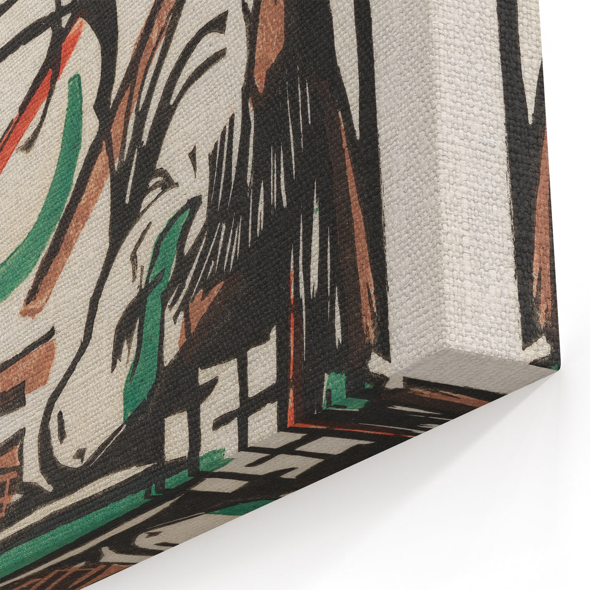 Abstract Expressionism: Birth of Horses | Vibrant Expressionist Wall Art