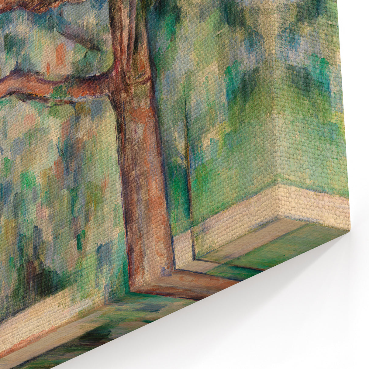 Impressionist River Scene Art – French Landscape Print