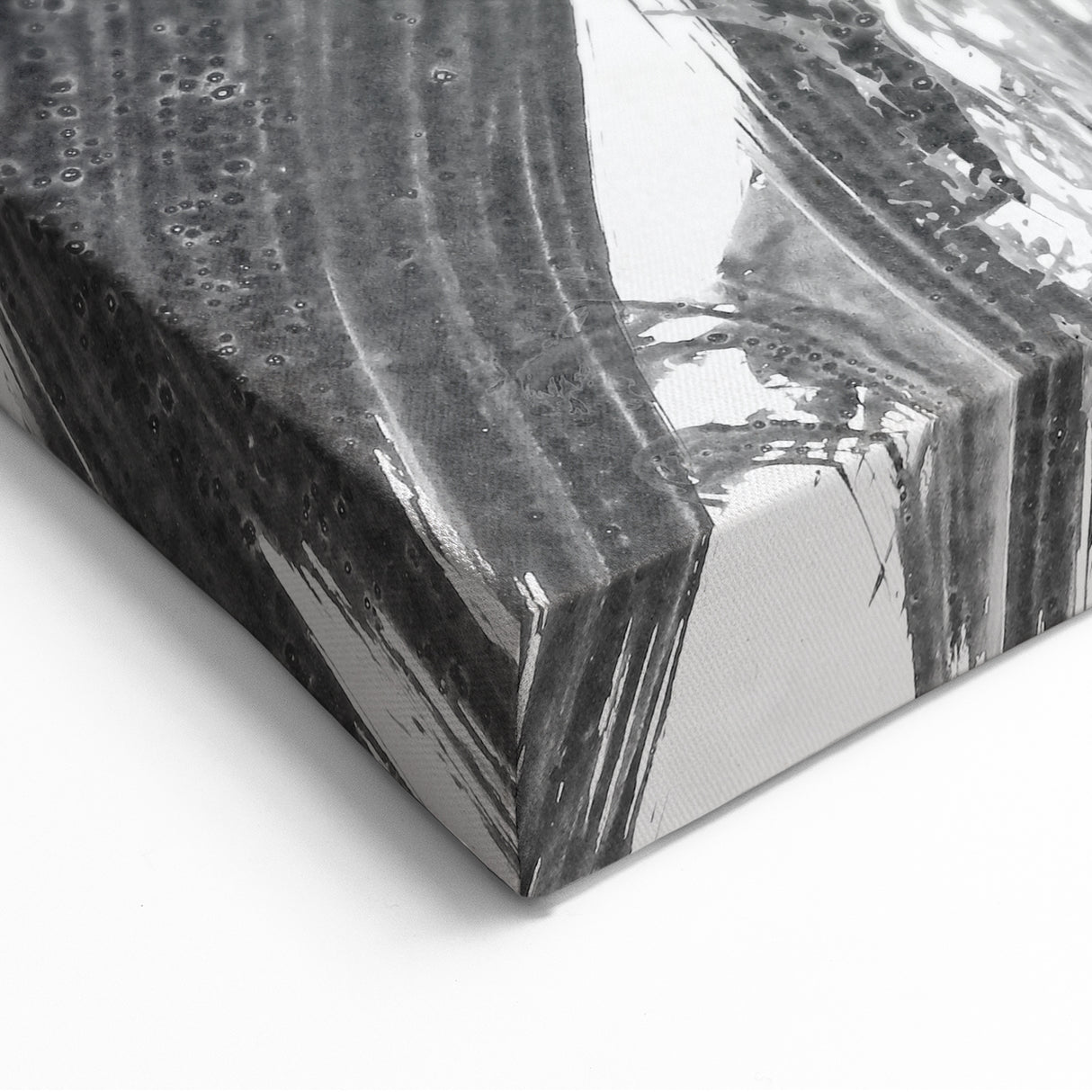 Artistic Figurative Wall Art - Elegant Black and White Abstract Design