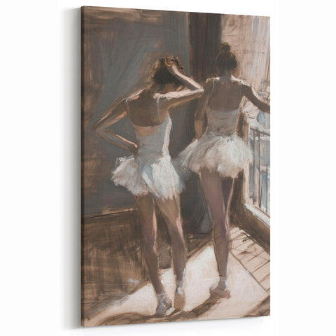 Contemporary Figurative Wall Art - Ballet Dancers in Natural Light