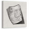 Expressionist Art - Telegraph by Leo Gestel Modern Wall Art Print