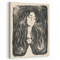 Expressionist Art - The Brooch, Eva Mudocci (1903) Wall Art Print