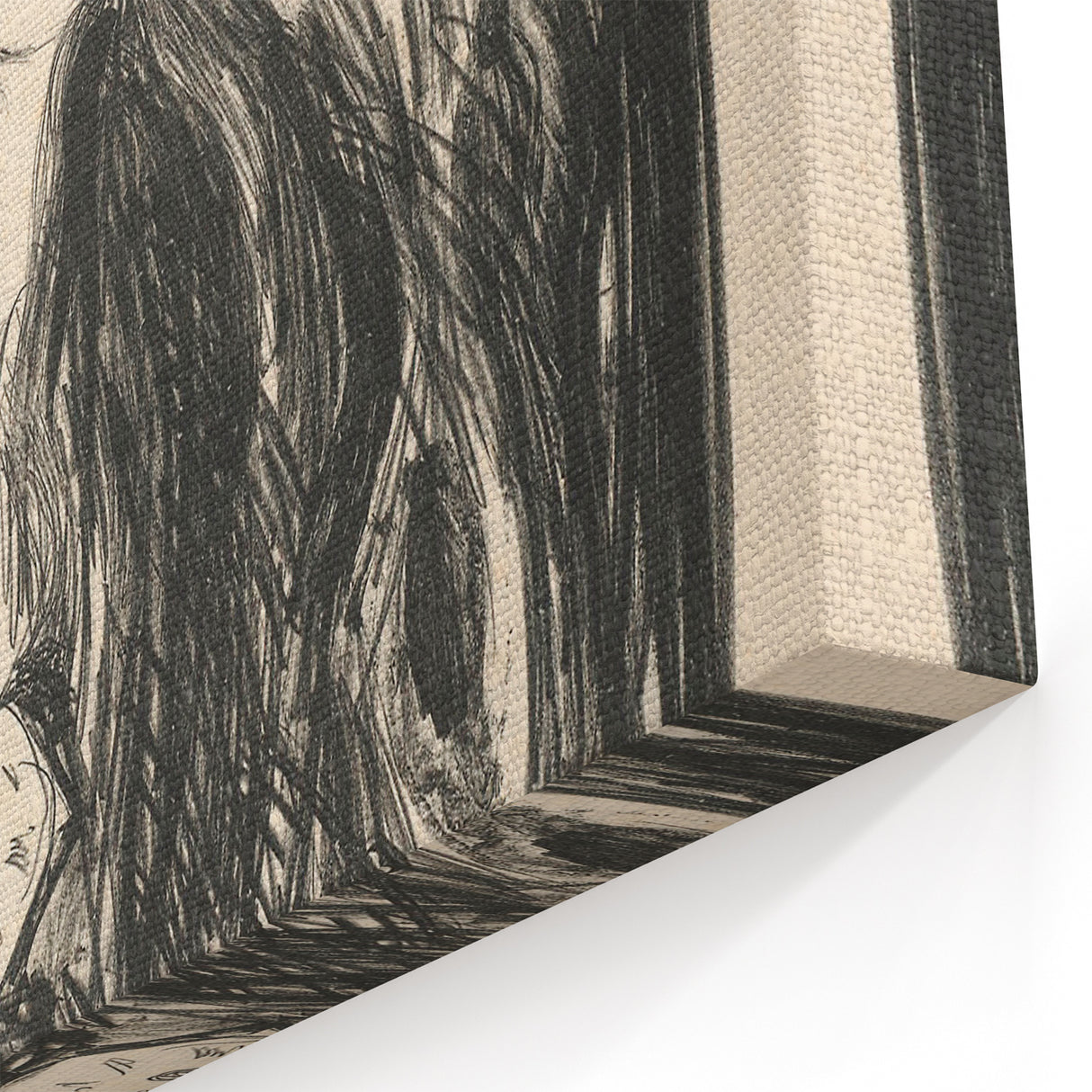 Expressionist Art - The Brooch, Eva Mudocci (1903) Wall Art Print