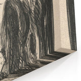 Expressionist Art - The Brooch, Eva Mudocci (1903) Wall Art Print