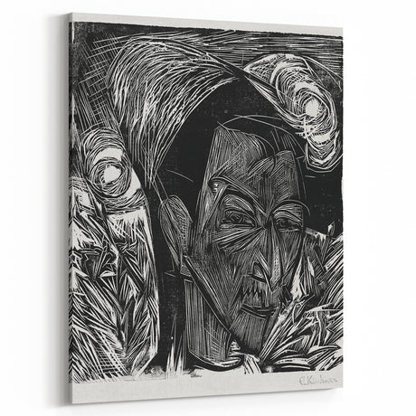 Expressionist Portrait: Fifth Bauhaus Portfolio | Bold Abstract Wall Art