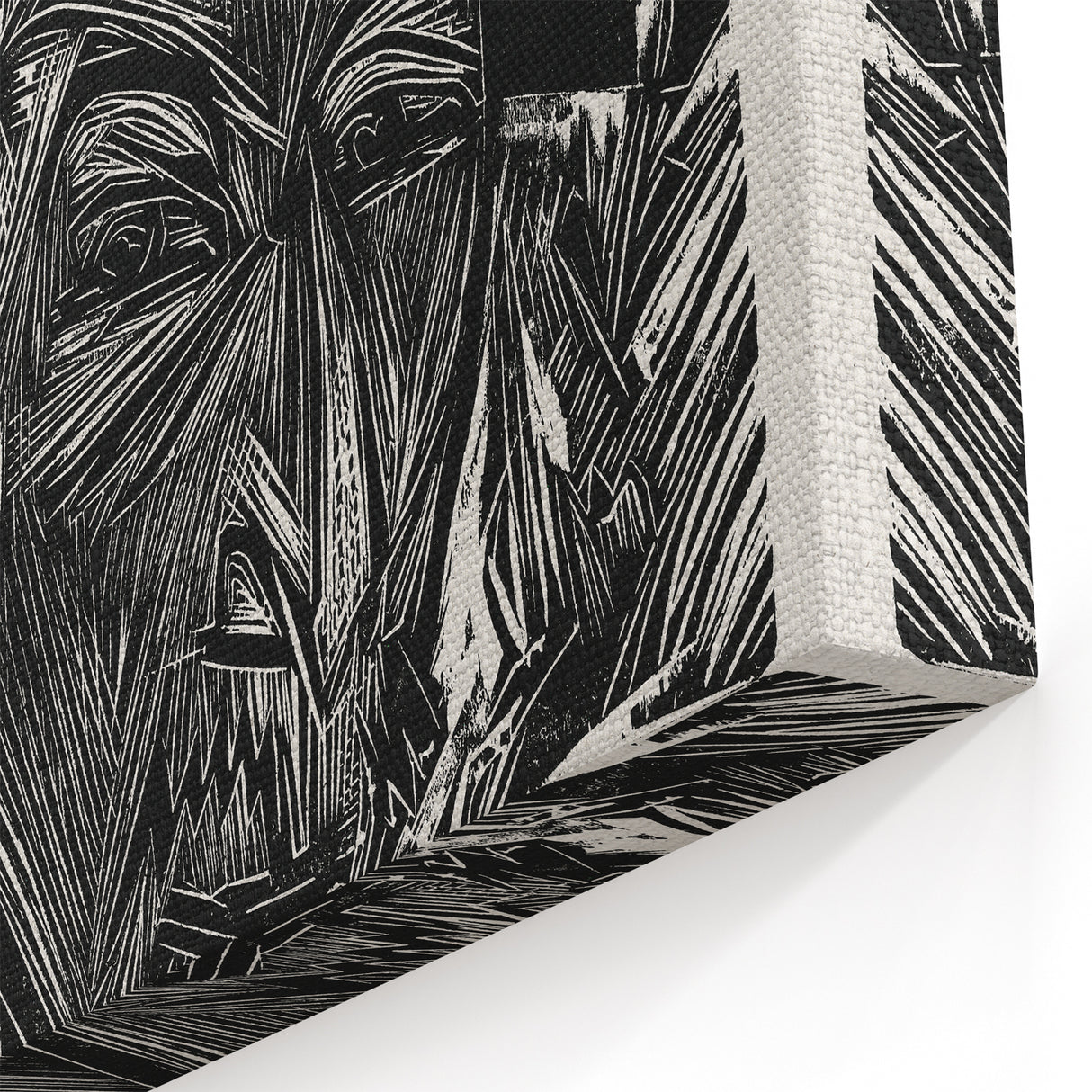 Expressionist Portrait: Fifth Bauhaus Portfolio | Bold Abstract Wall Art