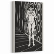 Expressionist Art: The Finger Game | Bold Black-and-White Wall Decor