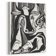 Expressionist Art: The Large Cow Lying Down | Bold Kirchner Print
