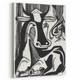 Expressionist Art: The Large Cow Lying Down | Bold Kirchner Print