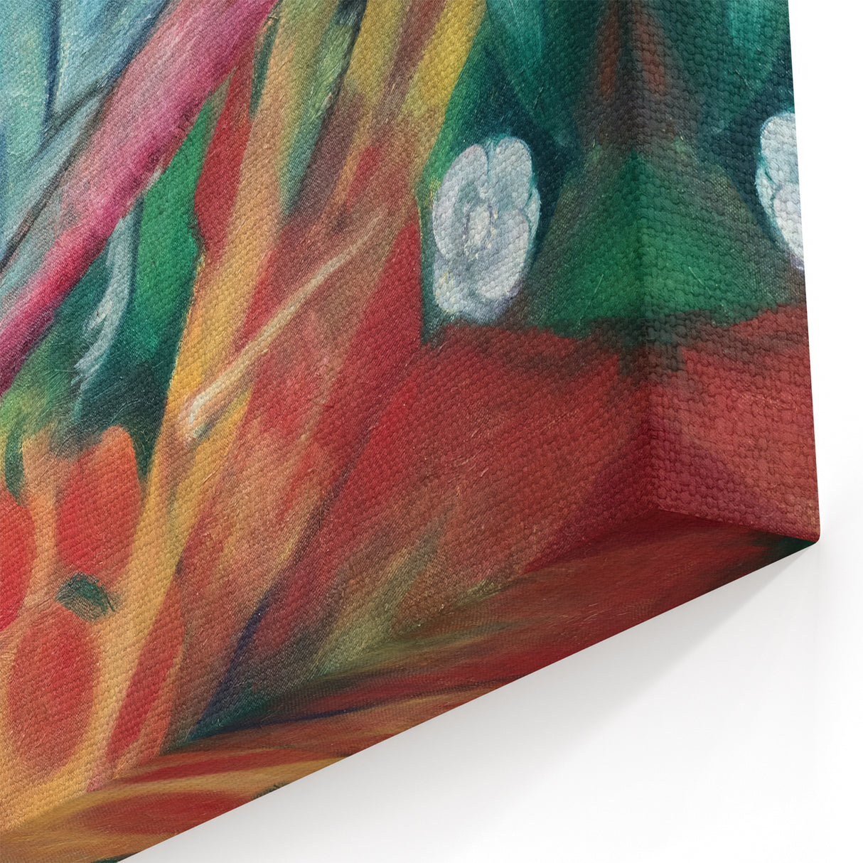 Expressionist Art: The Little Monkey | Vibrant Franz Marc Animal Print