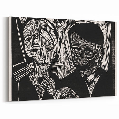Expressionist Art: The Married Couple Müller | Bold Kirchner Print