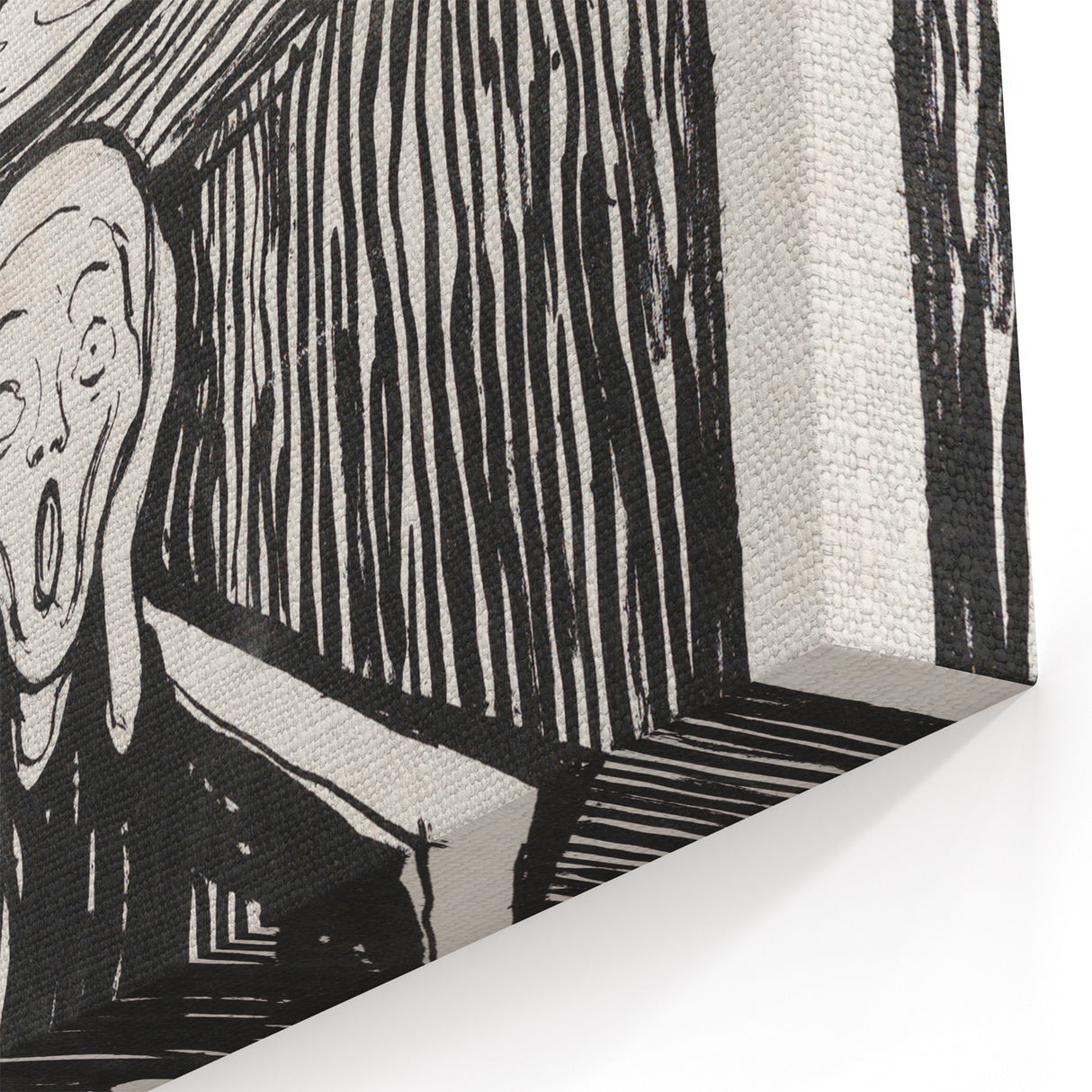 Expressionist Art: The Scream | Iconic Black-and-White Munch Print