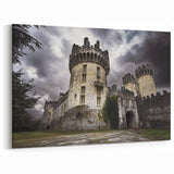 Historic Castle Wall Art - Dramatic European Fortress Photography