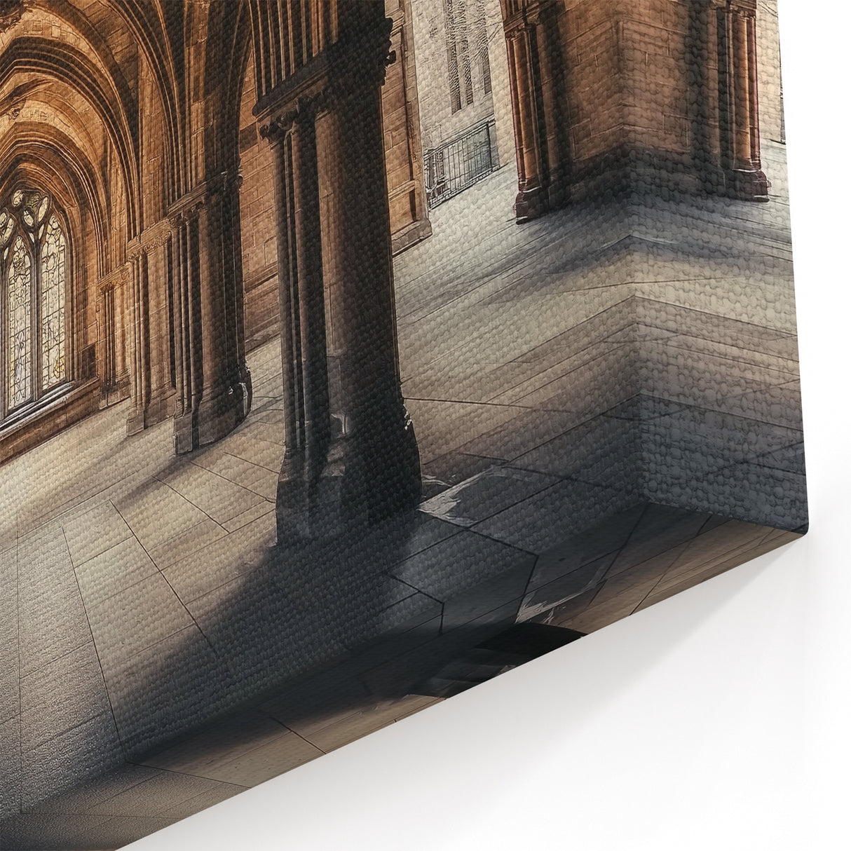 Medieval Castle Interior - Stunning Gothic Arches and Historic Design