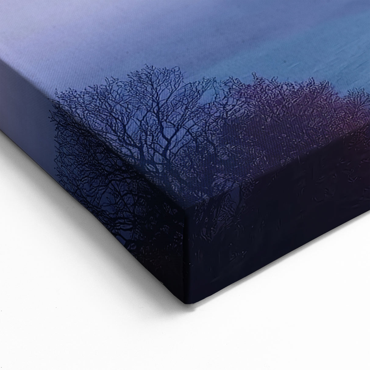 Mystical Castle in the Mist - Enchanting Landscape Art Print