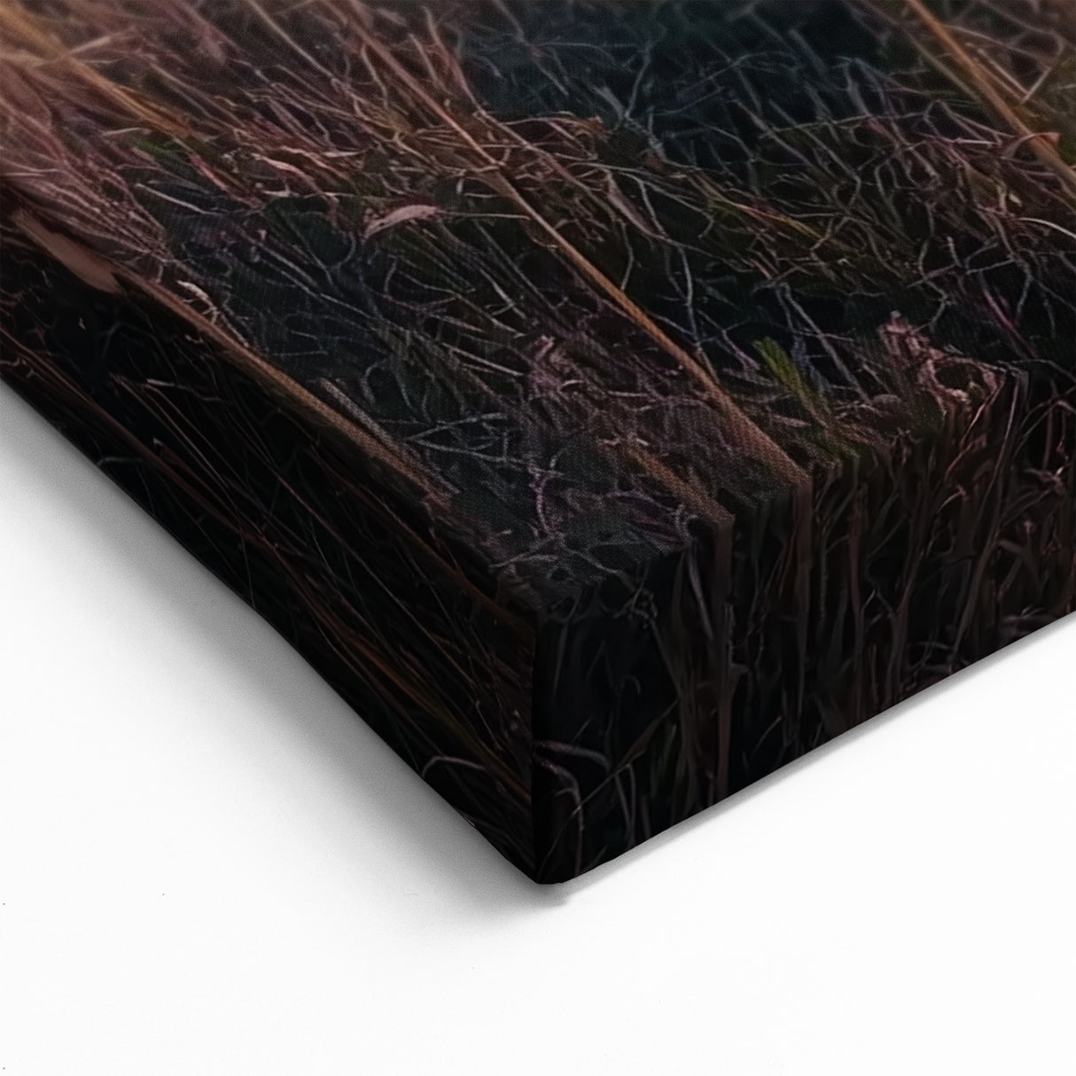 Golden Path to a Hilltop Castle - Scenic Sunset Wall Art