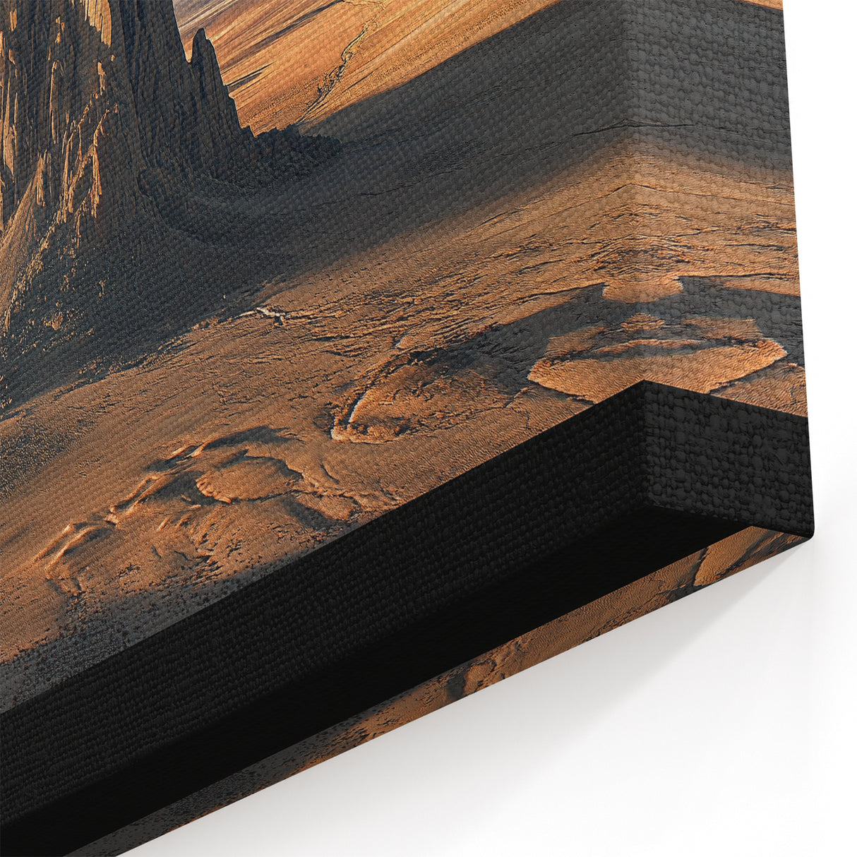 Towering Desert Peaks - Arizona Desert Landscape Art