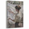 Abstract Human Figures - Rustic Beige and White Figurative Wall Art