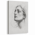 Abstract Human Figures - Monochromatic Line Art Sketch Wall Decor