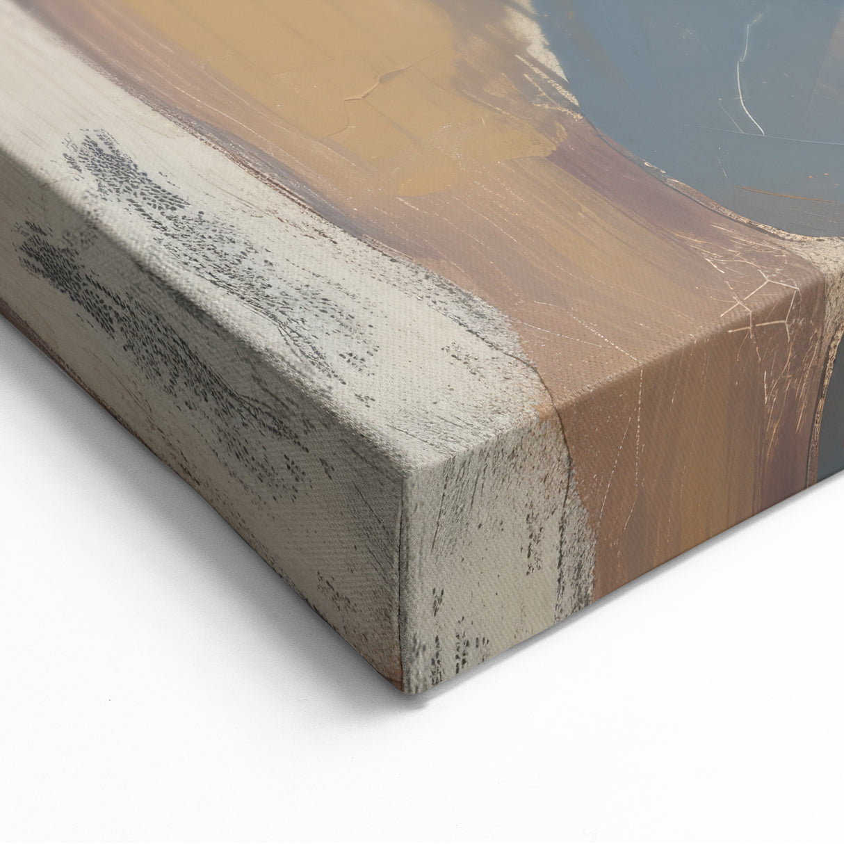Modern Figurative Abstract - Poised Reflection Canvas Art