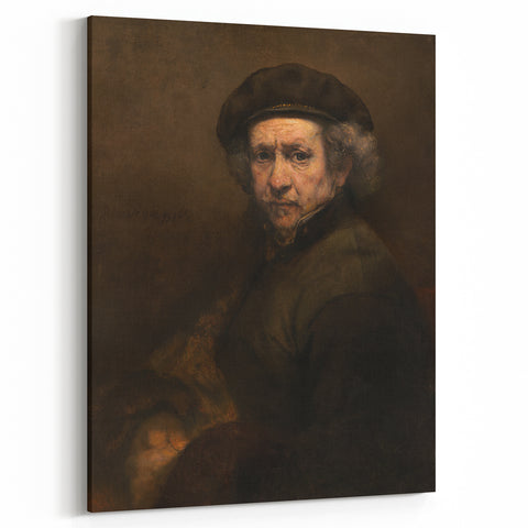 Baroque and Rococo Art: Timeless Self-Portrait by Rembrandt