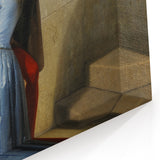 Romanticism Art: The Kiss - Historical Romantic Canvas Print