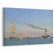 "Romanticism Art: Nautical Scene - Historical Maritime Canvas Print"