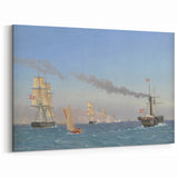 "Romanticism Art: Nautical Scene - Historical Maritime Canvas Print"