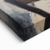 Modern Figurative Abstract - Poised Elegance in Serene Detail