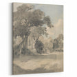 Romanticism Art Print: Trees in a Meadow by John Constable Canvas