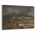 Romanticism Landscape Art: Tummel Bridge, Perthshire Canvas Print