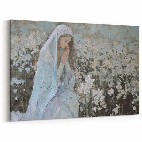Artistic Figurative Designs - Serenity in Floral Harmony