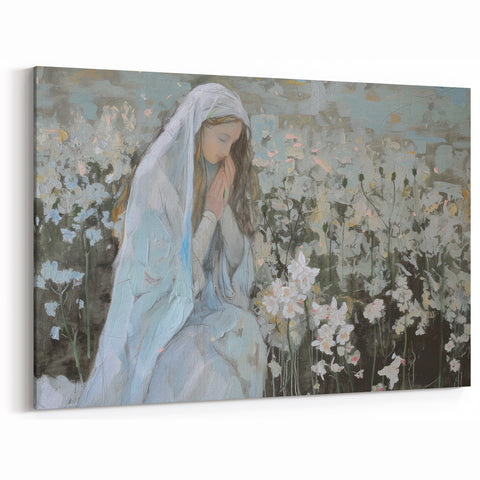 Artistic Figurative Designs - Serenity in Floral Harmony