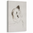 Abstract Human Figures - Introspection Through Literary Elegance