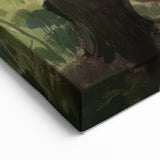 Modern Figurative Abstract Art - Vibrant Outdoor Scene Canvas