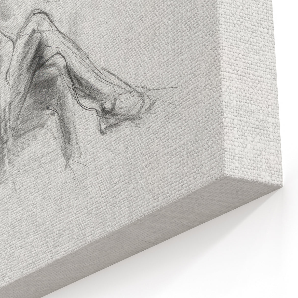 Artistic Figurative Designs - Modern Pencil Sketch Canvas