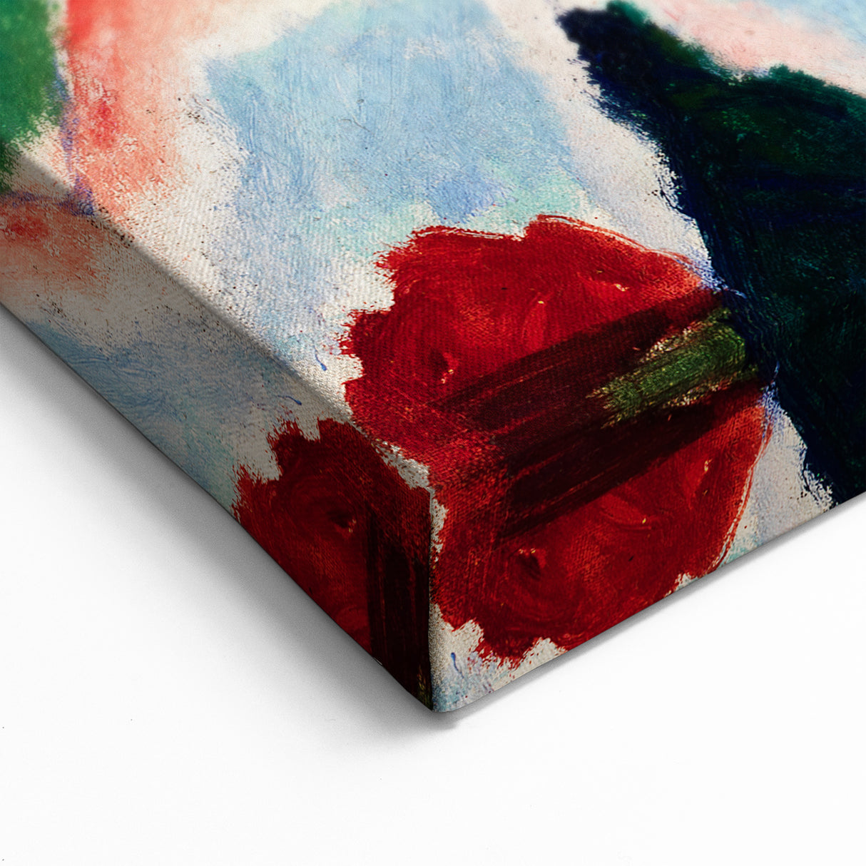 Vibrant Abstract Modern Landscape Wall Art for Contemporary Decor