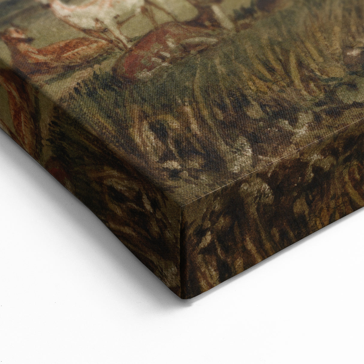 Romanticism Art of Hampton Court - Classic Romantic Era Canvas