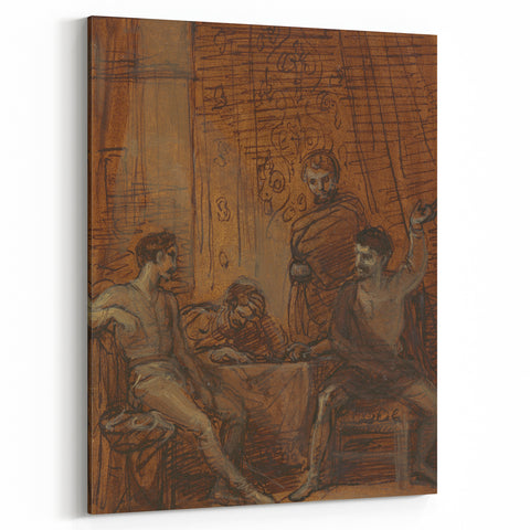 Hotspur and the Plotters - Romanticism Art by Robert Smirke