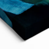 Modern Wall Art: Radiant Abstract Sunrise with Bold Color Layers