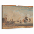A Calm - Nautical Romanticism Landscape Wall Art