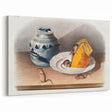 Romanticism Art: Mouse and Cheese Still Life by Audubon