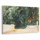 Romantic Art Prints: Terrace and Gardens by John Singer Sargent