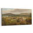 Romantic Art Prints: Panoramic Landscape Near River Moselle by Rousseau