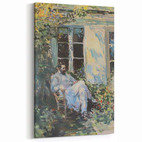 Colorful Figurative Abstracts - Outdoor Portrait Canvas Art