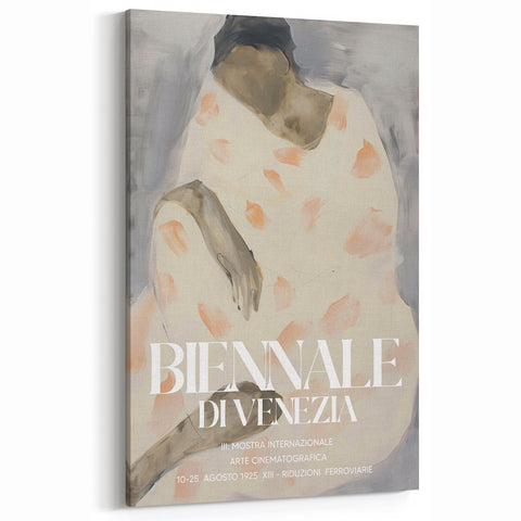 Modern Figurative Abstract - Biennale Inspired Canvas Art