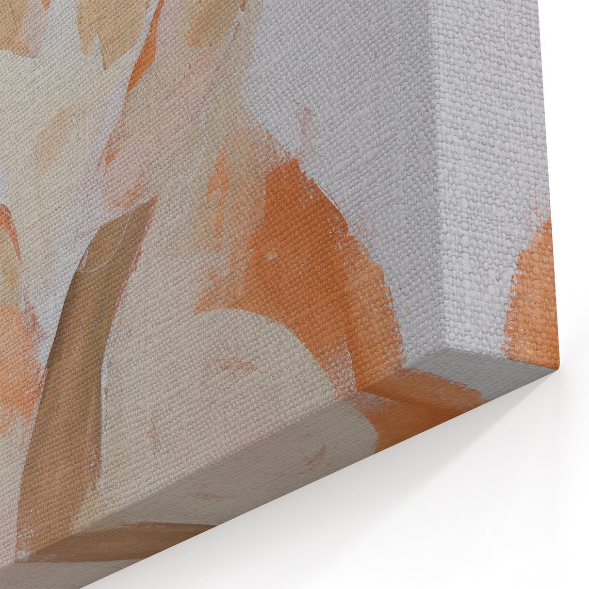 Colorful Figurative Abstracts - Serene Expression Canvas Art