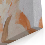 Colorful Figurative Abstracts - Serene Expression Canvas Art