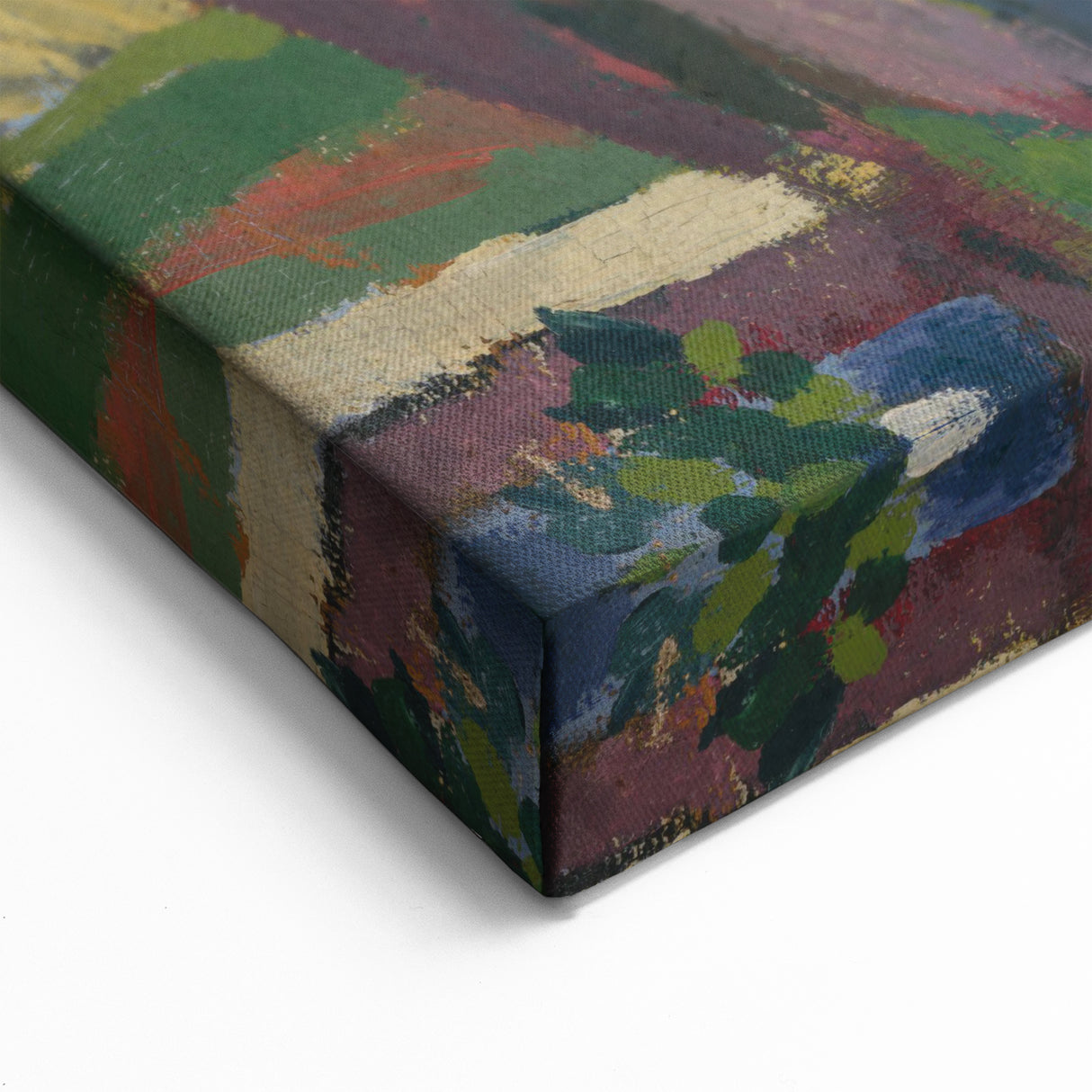 Expressionist Landscape - To the Field by Arnold Weisz-Kubínčan | Wall Art