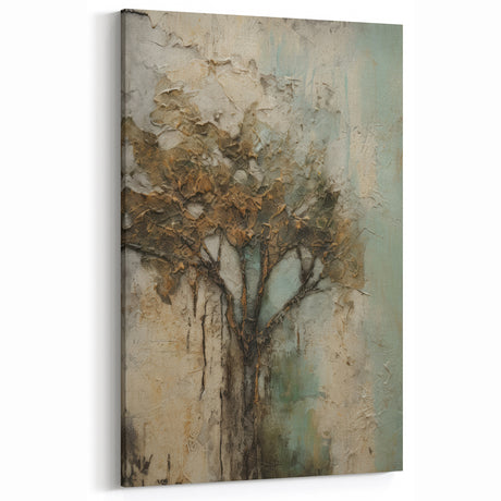 Modern Floral Abstract Canvas Art – Artistic Botanical Wall Décor